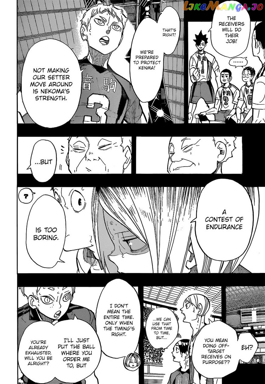 Haikyuu!!, Chapter 268 image 02